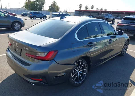 2022 BMW 330I z USA, uszkodzony, nr VIN 3MW5R1J09N8C38195